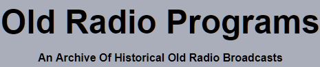 Old Radio Programs